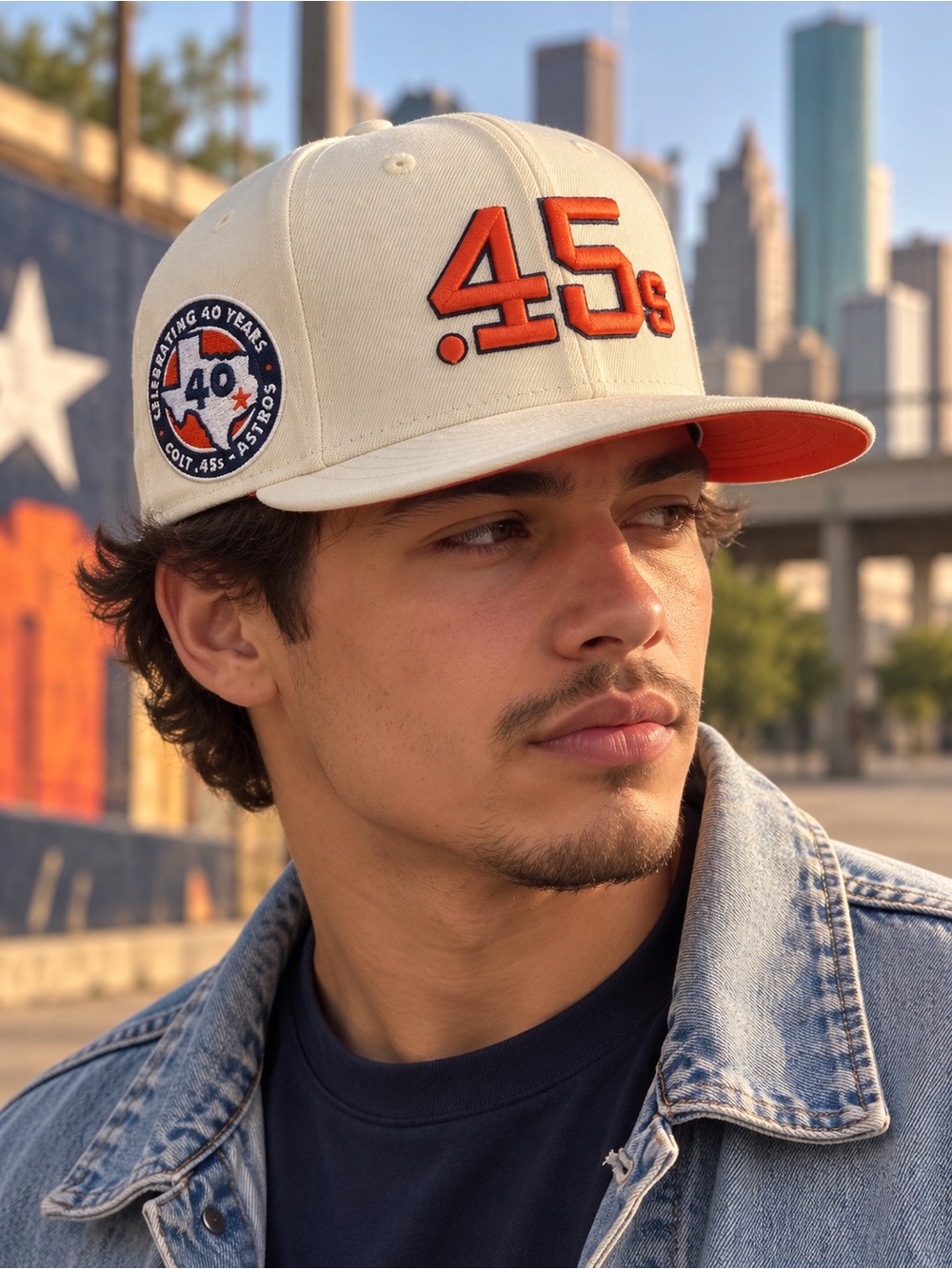 Title: New Era Houston Astros Colt .45s 59FIFTY Fitted Hat 7 3/8